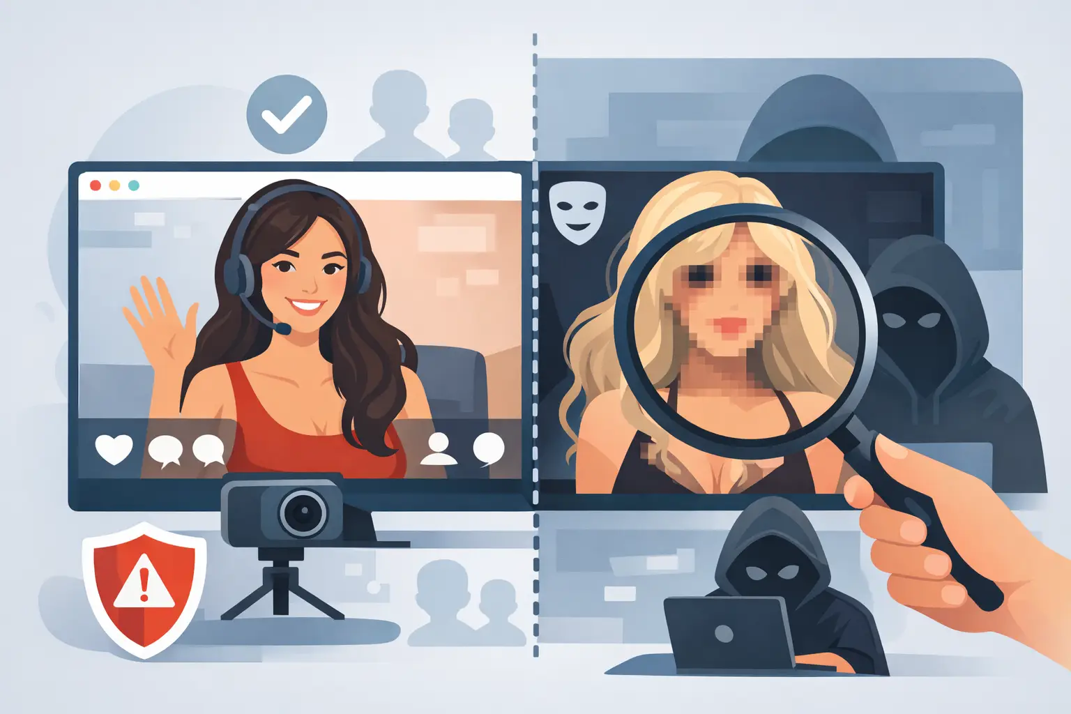 How to Spot Fake Performers on Cam Sites