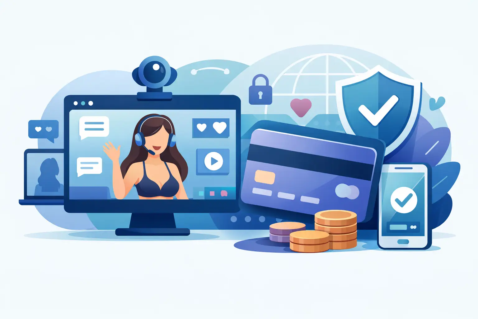 Which Cam Sites Accept Cards? 6 Top Picks