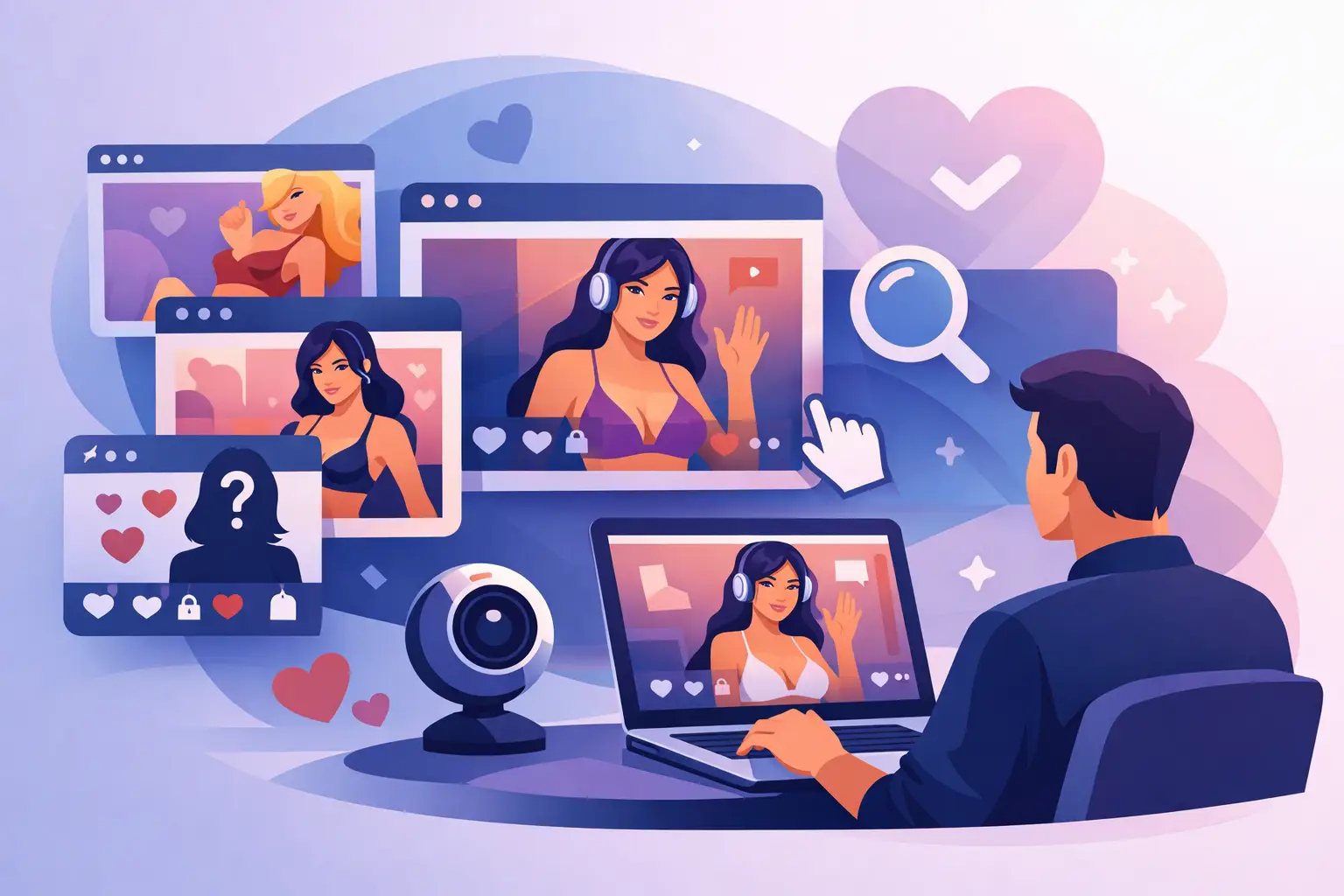Adult Webcams: Pick the Right Live Cam Site