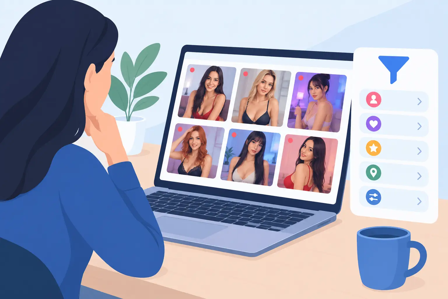 How to Filter Live Cam Performers by What You Want